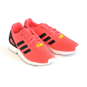 baskets adidas original zx flux rose fluo noir